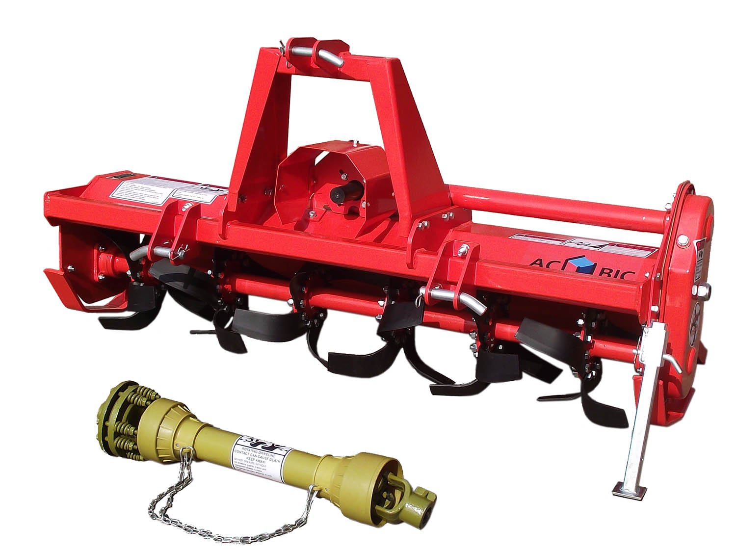 3pt Rotary Tiller Accubicrta56, Cat1, 56in.working Width, Gear Drive