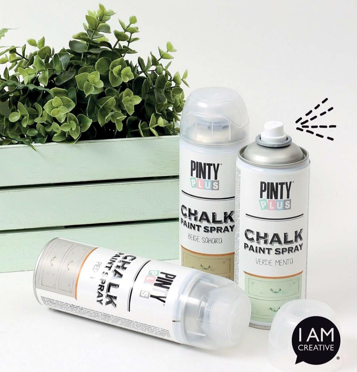 Chalk Paint Spray and Shabby Look Graffiti Spray – 400ml can – Pink Petal