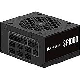 CORSAIR SF1000 (2024) Fully Modular SFX Low Noise 80 Plus Platinum Power Supply – ATX 3.1 Compliant – PCIe 5.1 Ready – Small