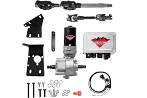 Rugged ATV UTV Products Electric Power Steering Kit for 2009-2013 Polaris Ranger RZR 800/Ranger RZR 800 S Front