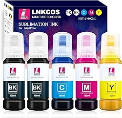 LNKCOS 500ML Sublimation Ink for Epson for EcoTank