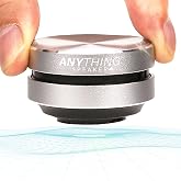 Anything Speaker - Portable Mini Bluetooth - Turn Anything Into A Speaker! Wireless Bone Conduction Induction Vibration Humbird + Gift Box - Nano Travel Sized, 360&deg; Sound (Silver)