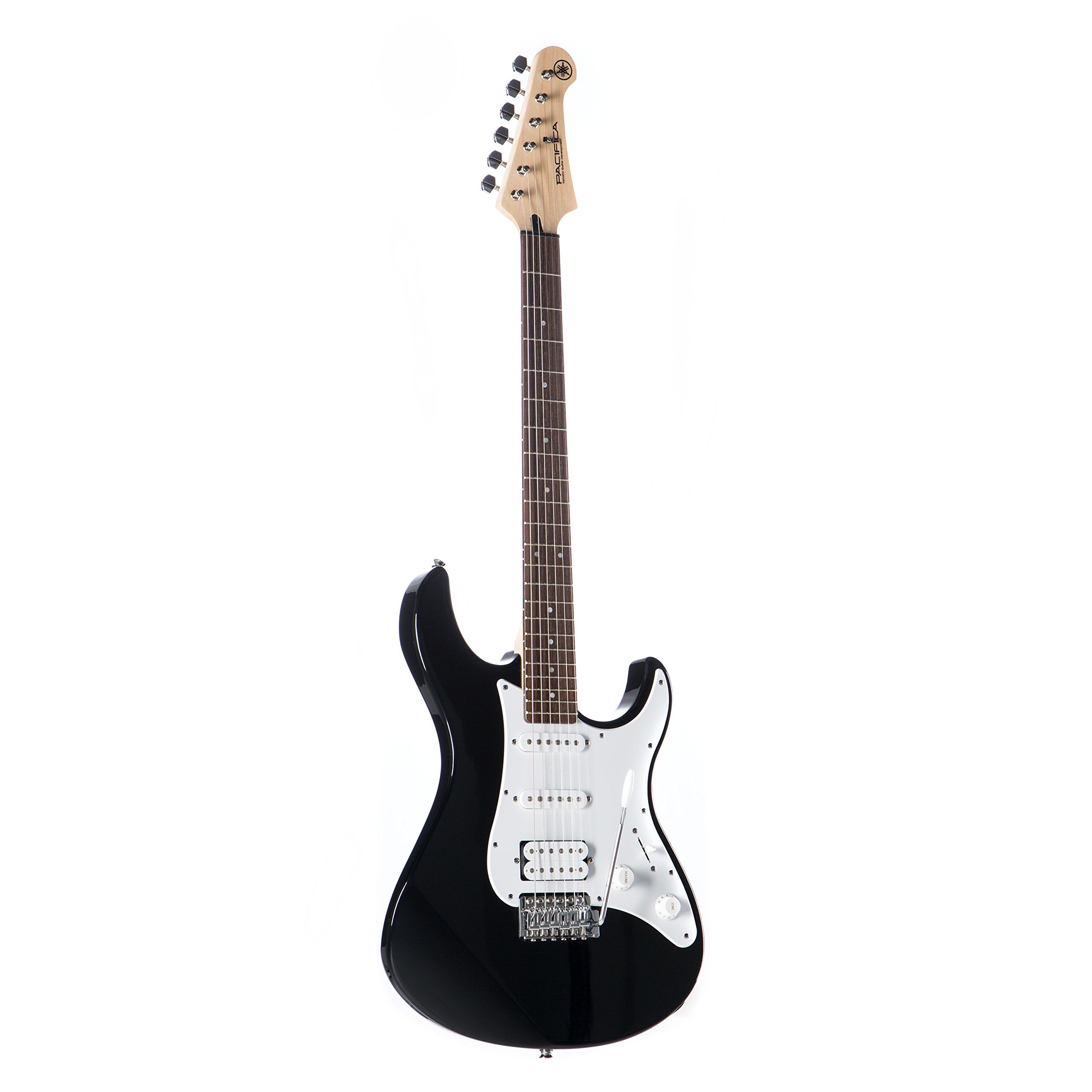 Yamaha Pacifica 012 – Full Size Electric Guitar with Tremolo Arm and 6 Steel Strings – Black