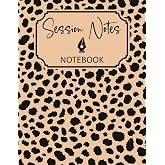Session notes notebook for Therapist Counselors Coaches and Social worker, Customized Log Book To Record Client Problems, Pro