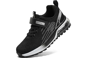 UBFEN Kids Sneakers Boys Girls Tennis Shoes for Running Athletic Walking Gym Sports Lightweight Breathable