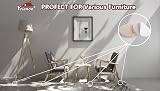 Yelanon Felt Furniture Pads 278 Pcs Self Adhesive Beige Protect Floors view 6