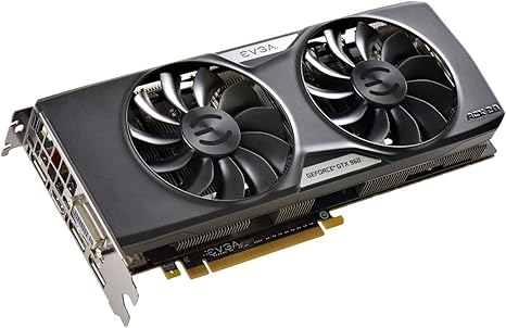 Amazon Com Evga Geforce Gtx 960 4gb Acx 2 0 Gaming Whisper Silent Cooling Graphic Card 04g P4 3965 Kr Computers Accessories