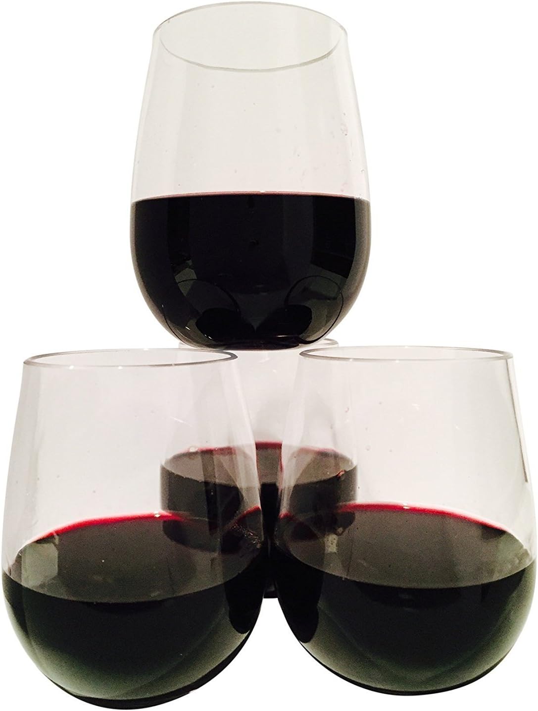 RV Camping Wine Glasses Stemless Set of 4 Tritan