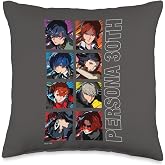 ATLUS Persona 30th: Protagonist Series Legacy Stack Throw Pillow