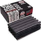 Vehiclex Black Tire Repair Plugs 30pcs - Tire Plugs Heavy Duty Refill Kit for Emergency Repairs