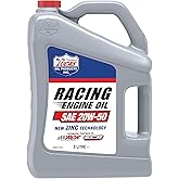 Lucas Oil SAE 20W-50 Racing Engine Oil, 5 Quart (Pack of 1)