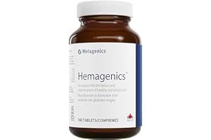 Metagenics Hemagenics - Iron Supplement - Non-Constipating - Vitamin B12, B6 & Folate - Supports Formation & Maintenance of H