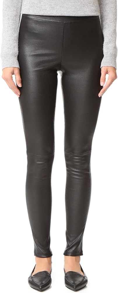 Theory Women's Adbelle Leather Pants in 