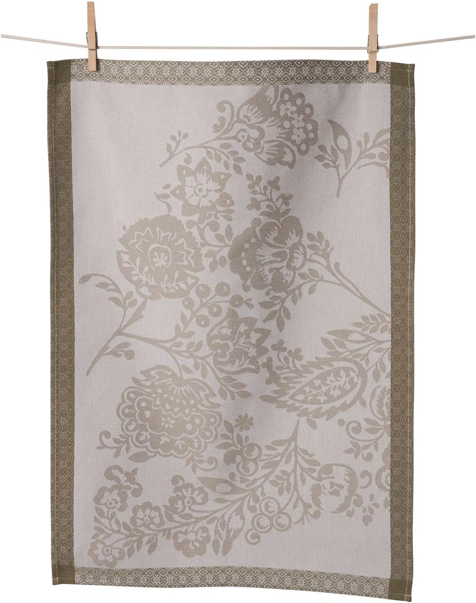 KAF Home Porto Jacquard Kitchen Towel, 100% Cotton, Absorbent, Oversized at 19.5