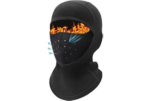 VENSWELL Kids Balaclava Ski Mask (with Breathable Holes) Windproof Winter Fleece Neck Face Warmer Boys Girls