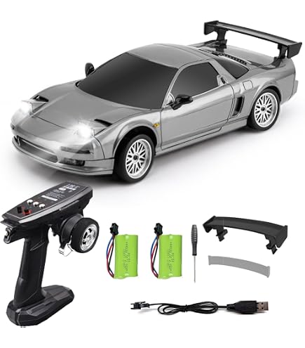 Amazon.com: Moonzeamus 1:18 NSX Model LD1803 RC Drift Car 1/18 2.4