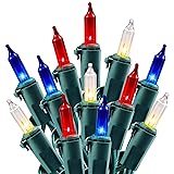 4th of July Decoration Patriotic Mini String Lights
