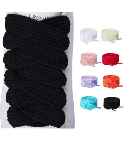 Amazon.com: NDTEZUGT 2 Pairs Fat Athletic Shoelaces for Skool