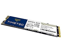 Timetec 128GB SSD 3D NAND SATA III 6Gb/s M.2 2280