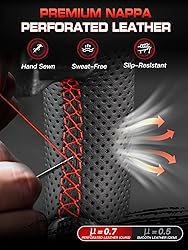 TESFEEL Hydro-Dip Carbon-Fiber Steering Wheel for