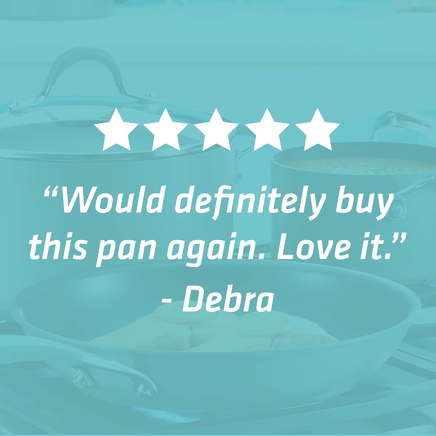 Circulon Radiance Deep Hard Anodized Nonstick Frying Pan / Fry Pan / Hard Anodized Skillet with Lid - 12 Inch, Gray: Kitchen & Dining
