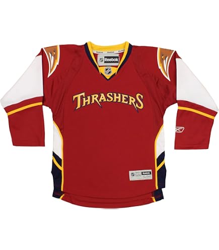 Amazon.com : Reebok Atlanta Thrashers Kids (4/7) Replica Home