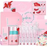 QUIYUM Pink Watermelon & Niacinamide Gift Set for Glow Skin -Hydrating, Firming, and Radiance-Boosting Skincare Set for Women & Girls | With Watermelon Extract B5, CICA, Hyaluronic Acid &Collagen