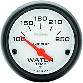 Auto Meter 5737 Phantom Electric Water Temperature Gauge