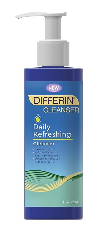 best cleanser to use with differin gel