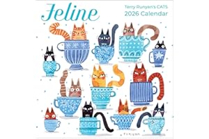 Feline 2026 Wall Calendar: Terry Runyan's Cats