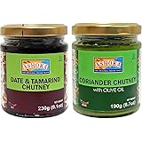 Ashoka - (Combo #1) Coriander Chutney / Date & Tamarind Chutney, 2 bottles