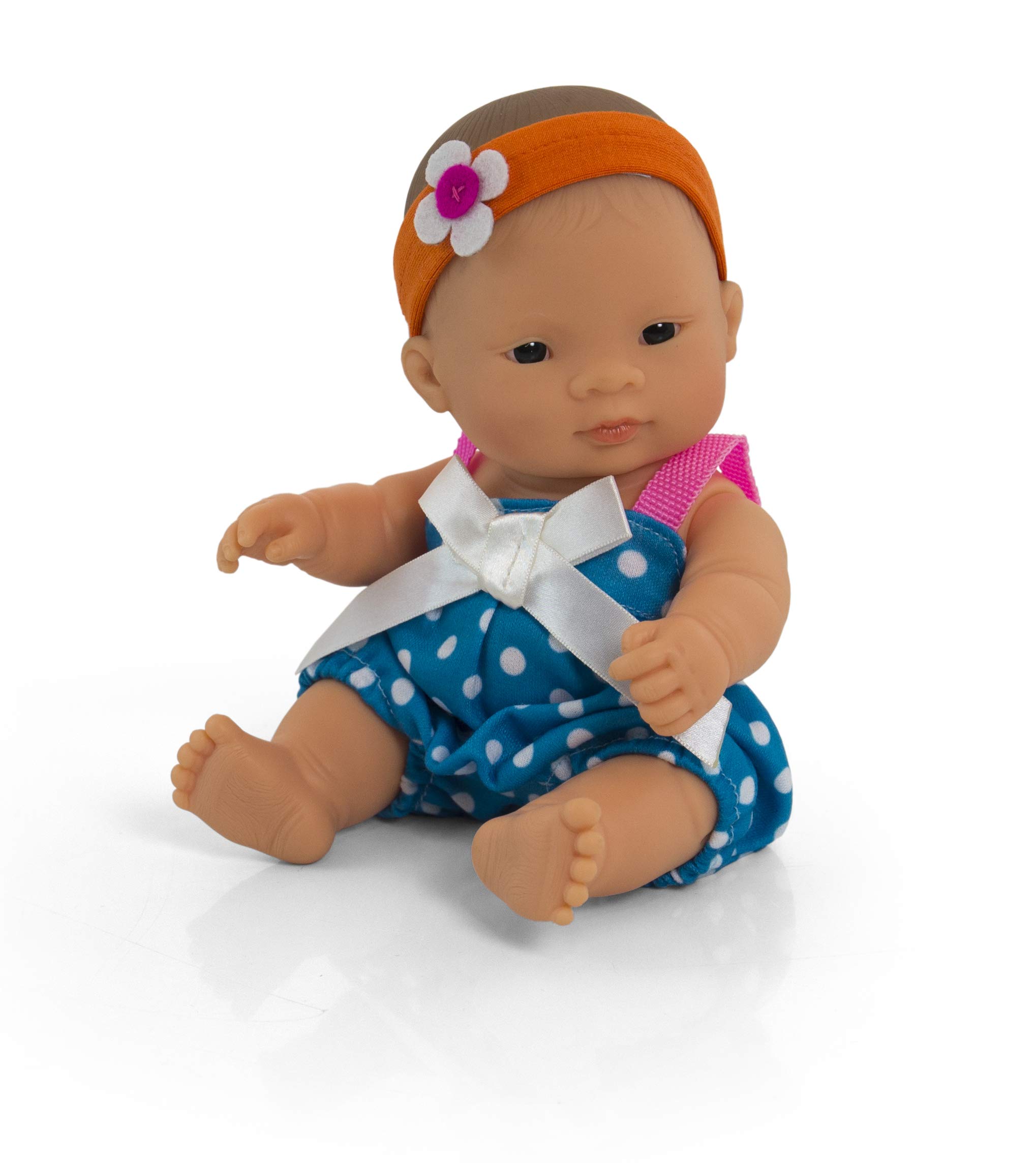 Miniland Warm Weather Jumper Set for 21 cm Dolls, Orange
