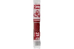 Joray Fruit Roll Strawberry 1-Ounce Units (Pack of 48)
