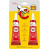 Shoe Glue, Shoe Repair Glue for Sneakers Boots, Super Glue for Shoes, 30ml | Strong Bond, Clear, Waterproof, Anti-clogging Cap, for Leather, Rubber and Canvas