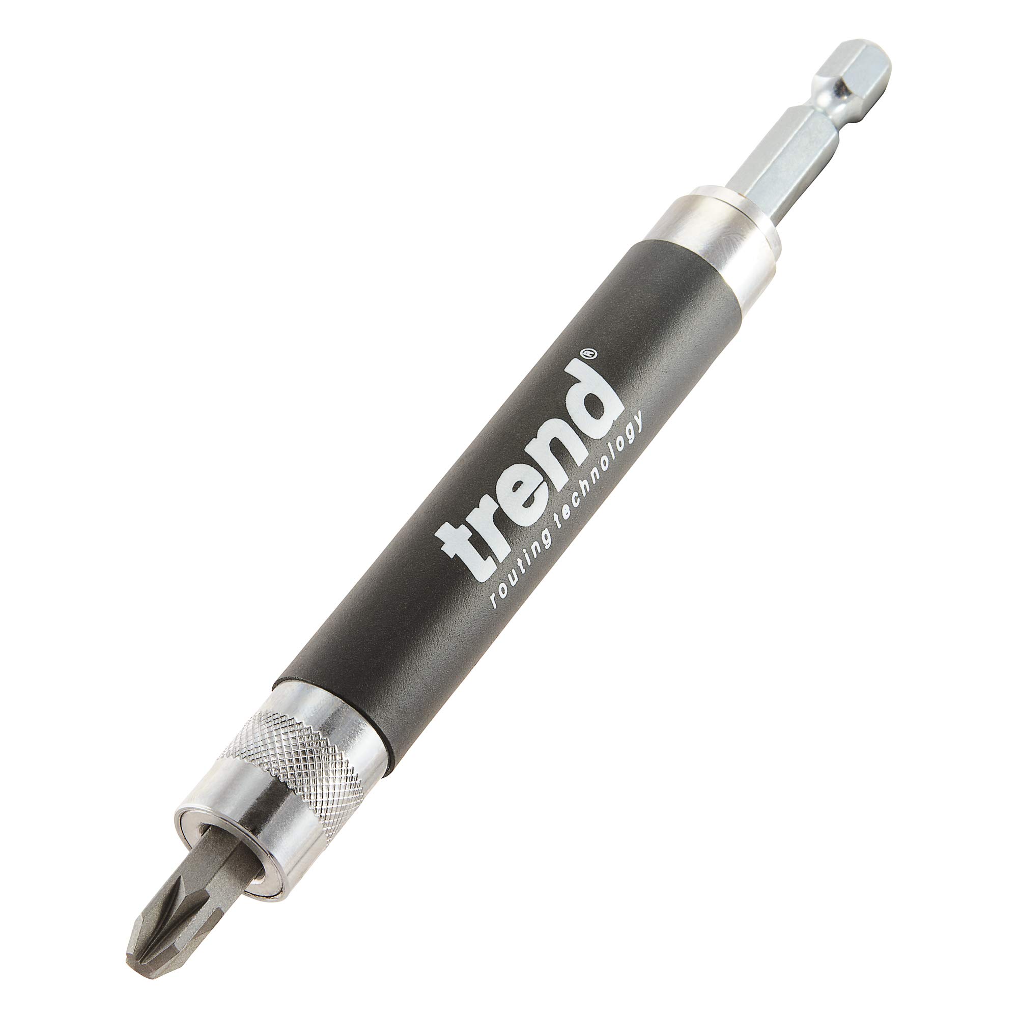 Trend Snappy Magnetic Driver with Retractable Barrel and No3 Pozi Bit, for 25mm Insert Bits, SNAP/MSH/12