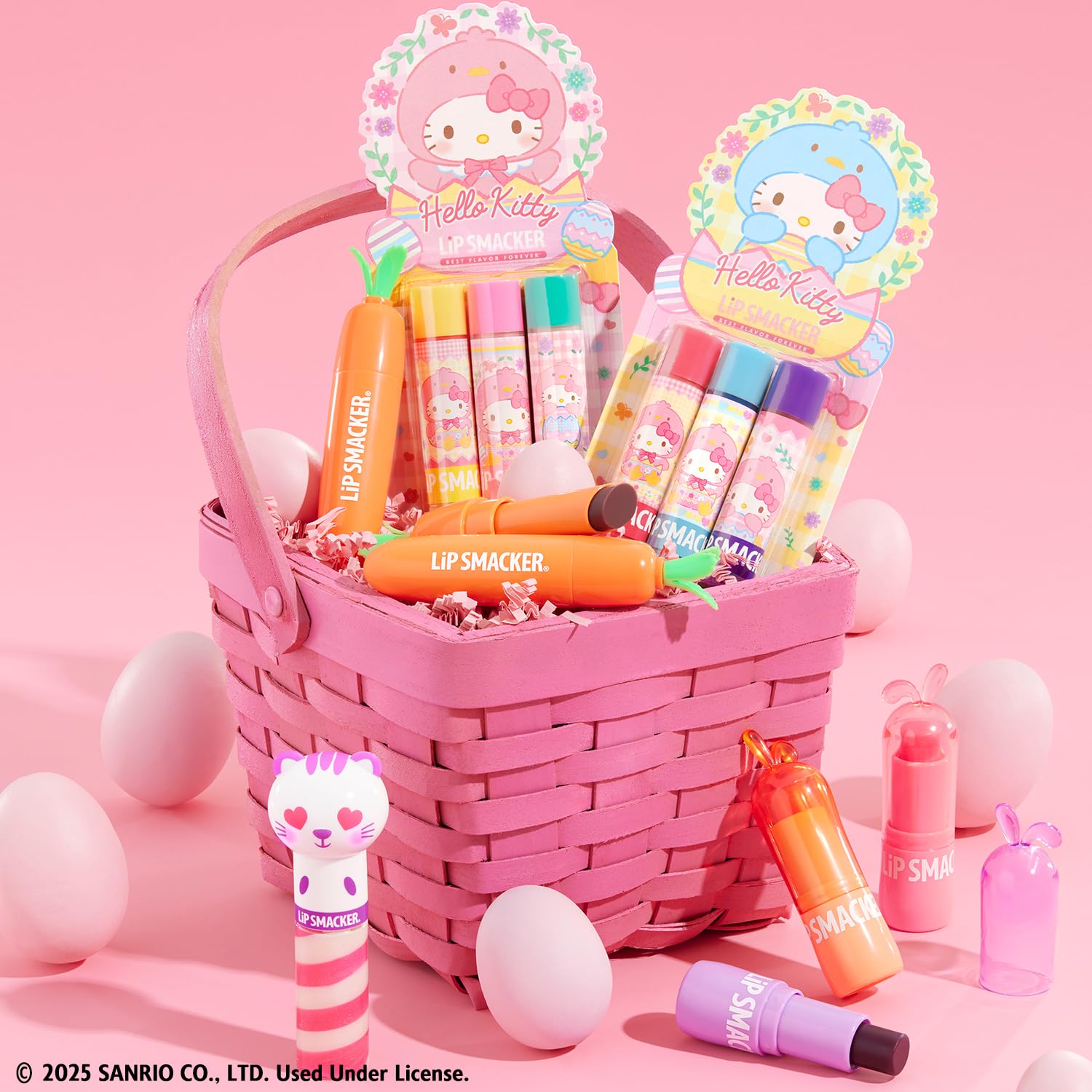 Lip Smacker Easter Kitty Lippy Pal Lip Gloss, Moisturizing & Hydrating, Fun & Collectible Gift for All Ages - Sweet Kiwi