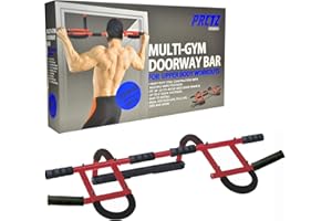 IBF Iron Body Fitness Multi-functional Pull Up Bar and Chin Up Bar Door Gym Doorway Bar, Perfect for Pull-Ups, Chin-Ups, Home