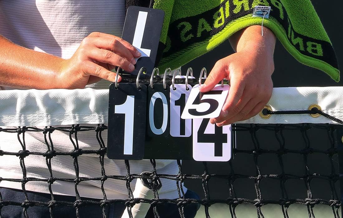 Match Tuff Ez-Score Plus Portable Tennis Score Keeper (0-7) | EZ-Flip | Outdoor/Indoor : Sports & Outdoors