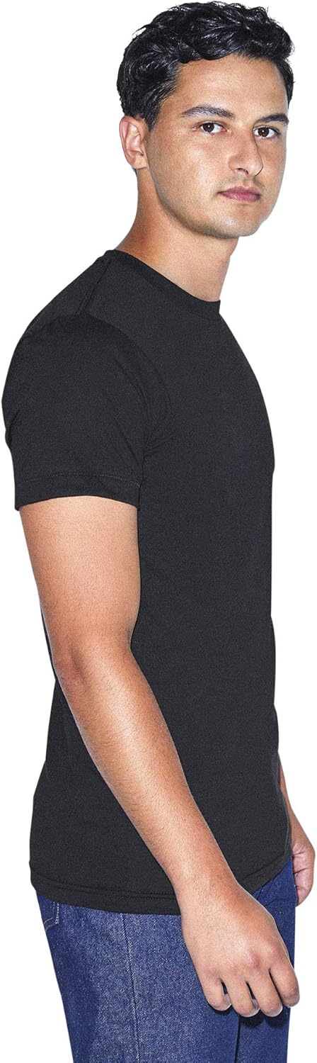 American Apparel 50/50 Crewneck Short Sleeve T-Shirt, 2-Pack: Clothing