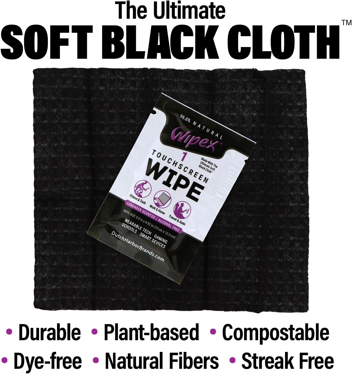 Wipex Cleaning Combo Pack for LED/LCD Screens and Fitness Equipment, Alcohol Free : Sports & Outdoors