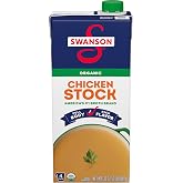 Swanson Organic Chicken Stock, 32 oz Carton