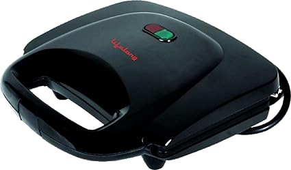 Lifelong LLSM114G 750-Watt 4-Slice Grill Sandwich Maker (Black)