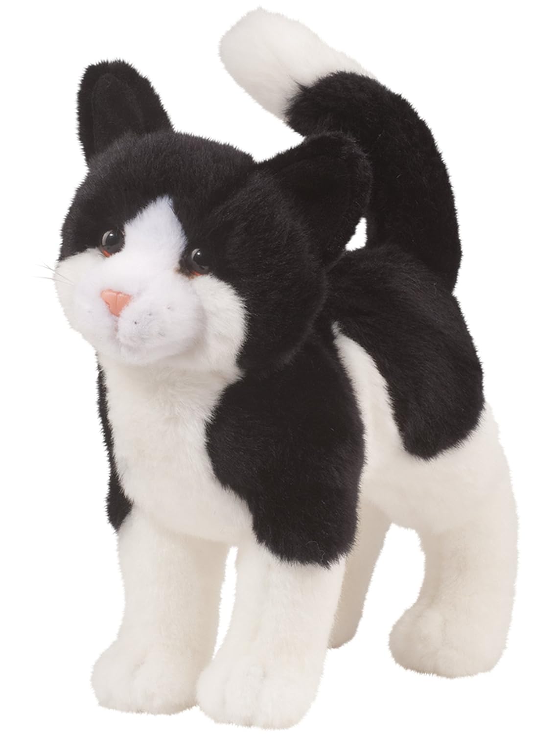 Cuddle Toys 1868 30 cm Long Scooter Black and White Cat Plush Toy