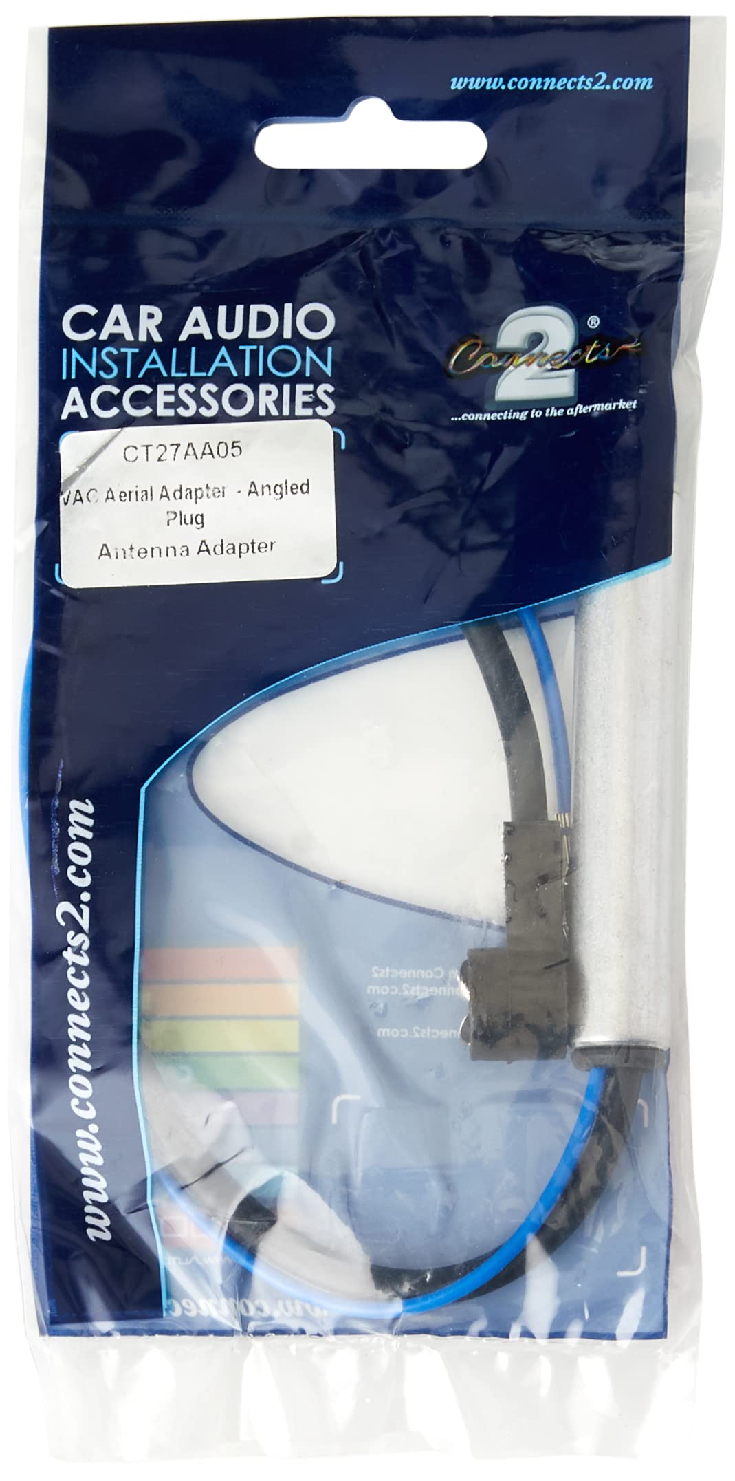 Autoleads PC5-52 Car Audio Aerial Adaptor Lead for ISO-ISO,Black