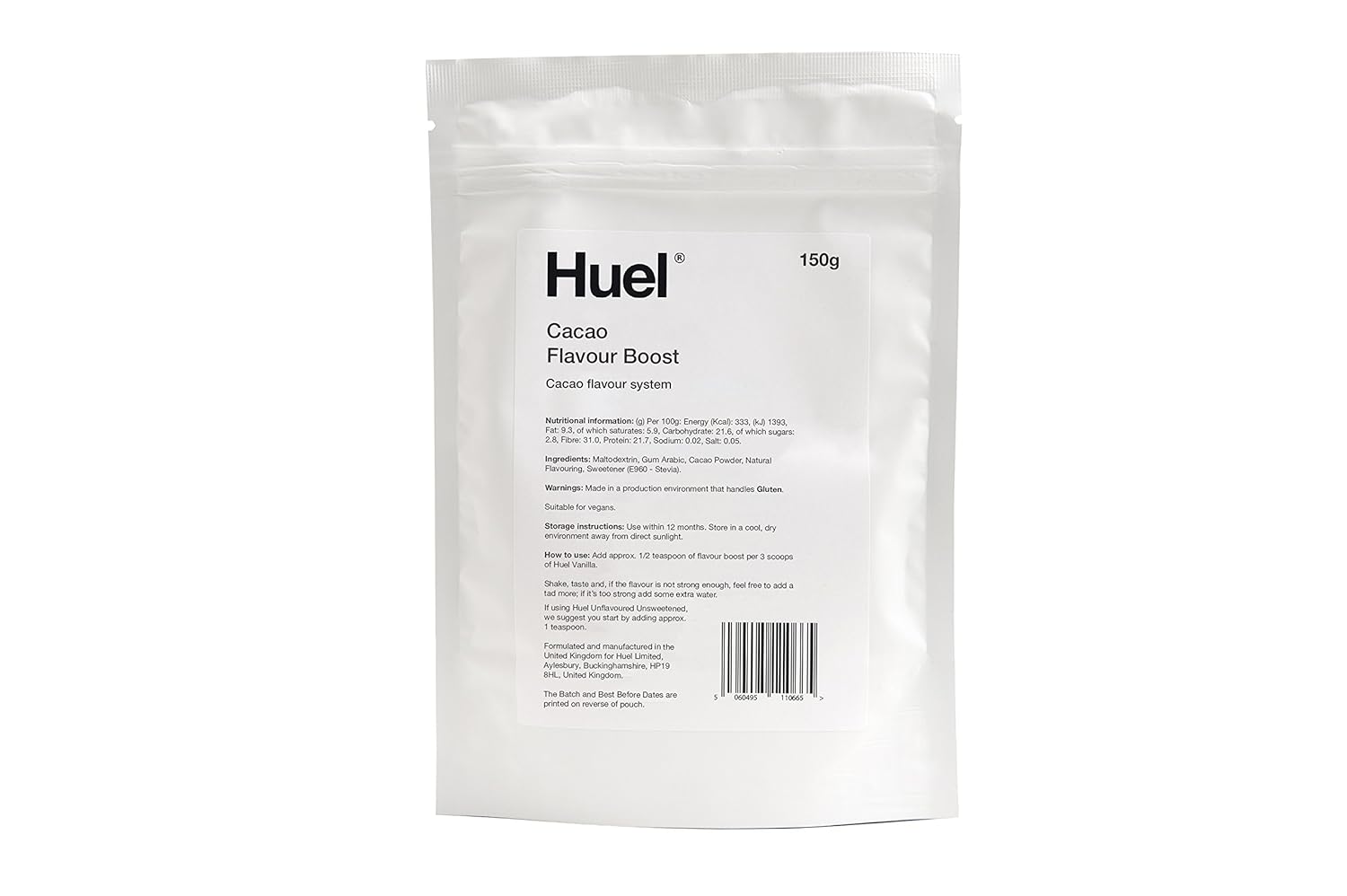 1 Scoop Of Huel Nutrition Runners High Nutrition