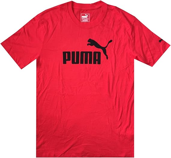 Puma Men's 1 Logo TShirt, Puma Red, XXLarge Clothing
