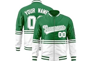 KXK Custom Fashion Varsity Bomber Jackets Lightweight Windbreaker Jacket Stitched Name Number Logo for Men Women Youth