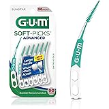 GUM-6505R Soft-Picks Advanced Dental Picks, 90 Count