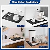 KitchenRaku Draining Board Mats 40x30CM Super Absorbent Non Slip Backed view 7