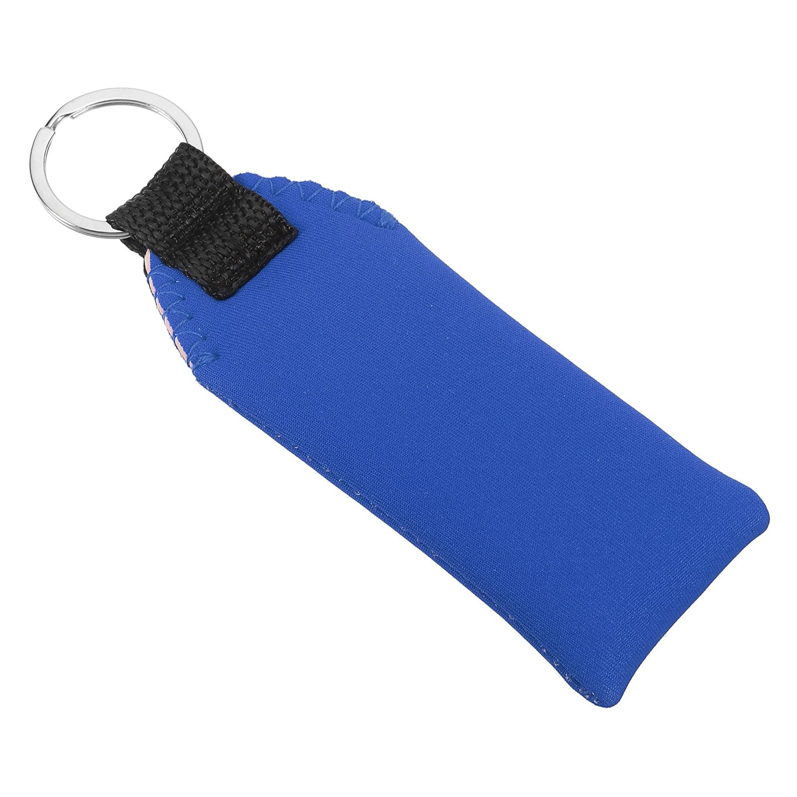 PATIKIL Floating Neoprene Keychain, Waterproof Buoyant Key Ring Water Sports Keychain for Marine Boat Fishing Sailing Surfing Kayaking, Blue
